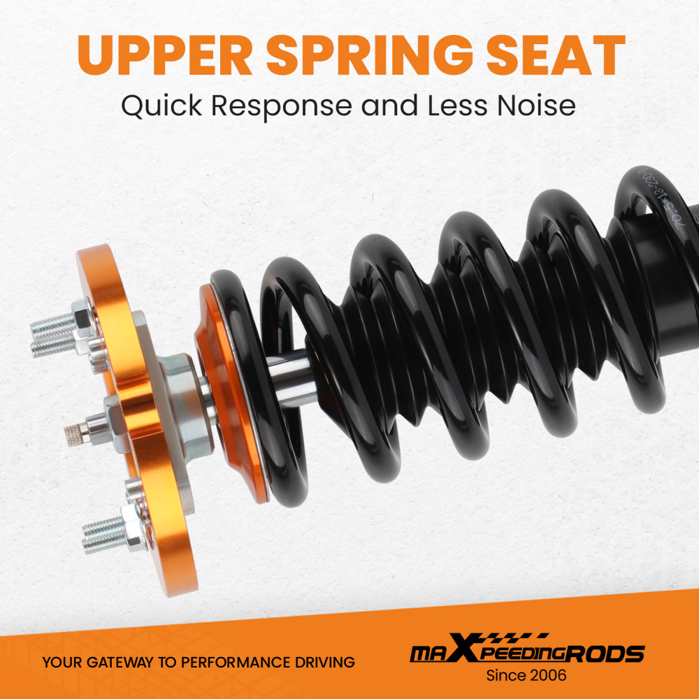 StrutSpring Assembly compatible for Ford Mustang 4th 2005-2014 24 Ways Adjustable Damper