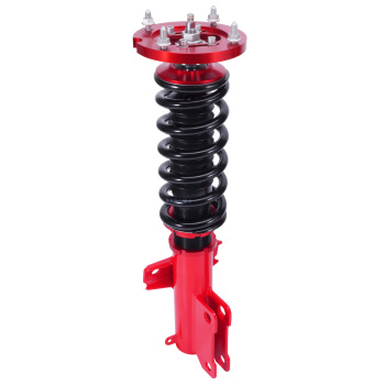 2005-2014 compatible for Ford Mustang Damper Adjustable Tuning Coilovers Kits Red 