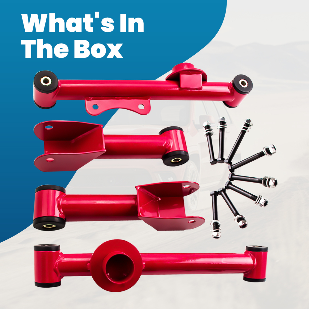 Racing Coilovers Kits compatible for Ford Mustang 4th 94-04 Adj. Height+ Control Arm