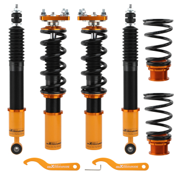 Compatible for FORD Mustang GT SN95 Convertible/Coupe 1994-2004 Coilovers Kits 4 Adjustable Height Mounts Racing lowering kit