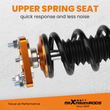 Compatible for FORD Mustang GT SN95 Convertible/Coupe 1994-2004 Coilovers Kits 4 Adjustable Height Mounts Racing lowering kit