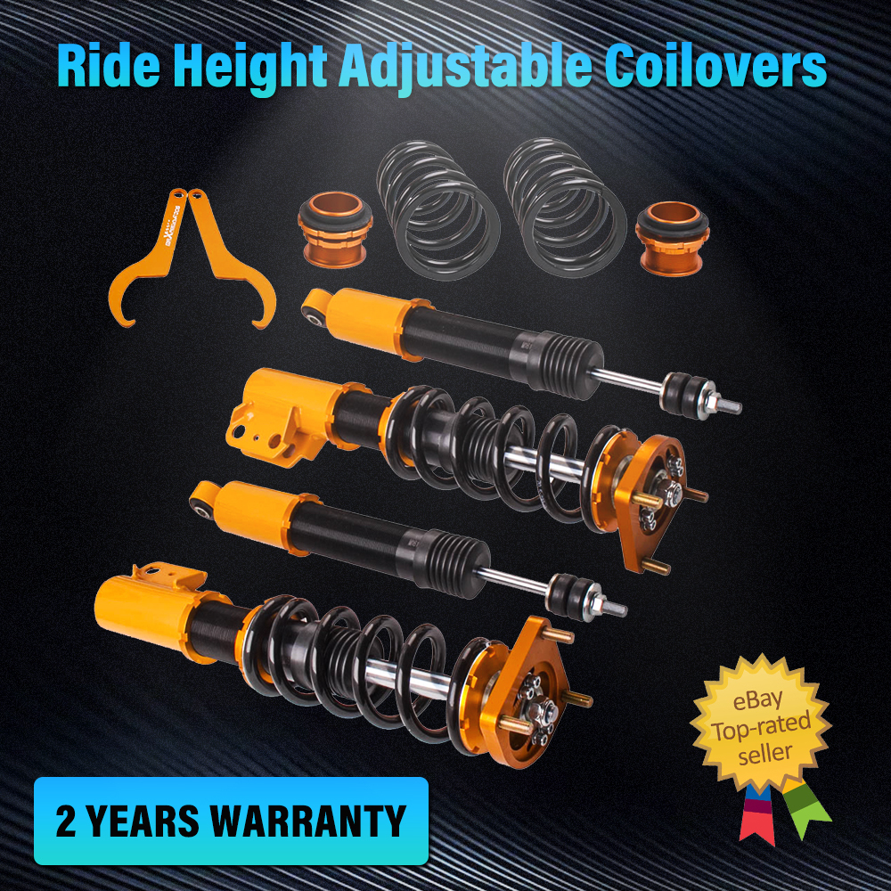 Compatible for FORD Mustang Base SN95 1994-2004 Adj. Height and Mounts / Rear Control Arm Coilover Kits  lowering kit