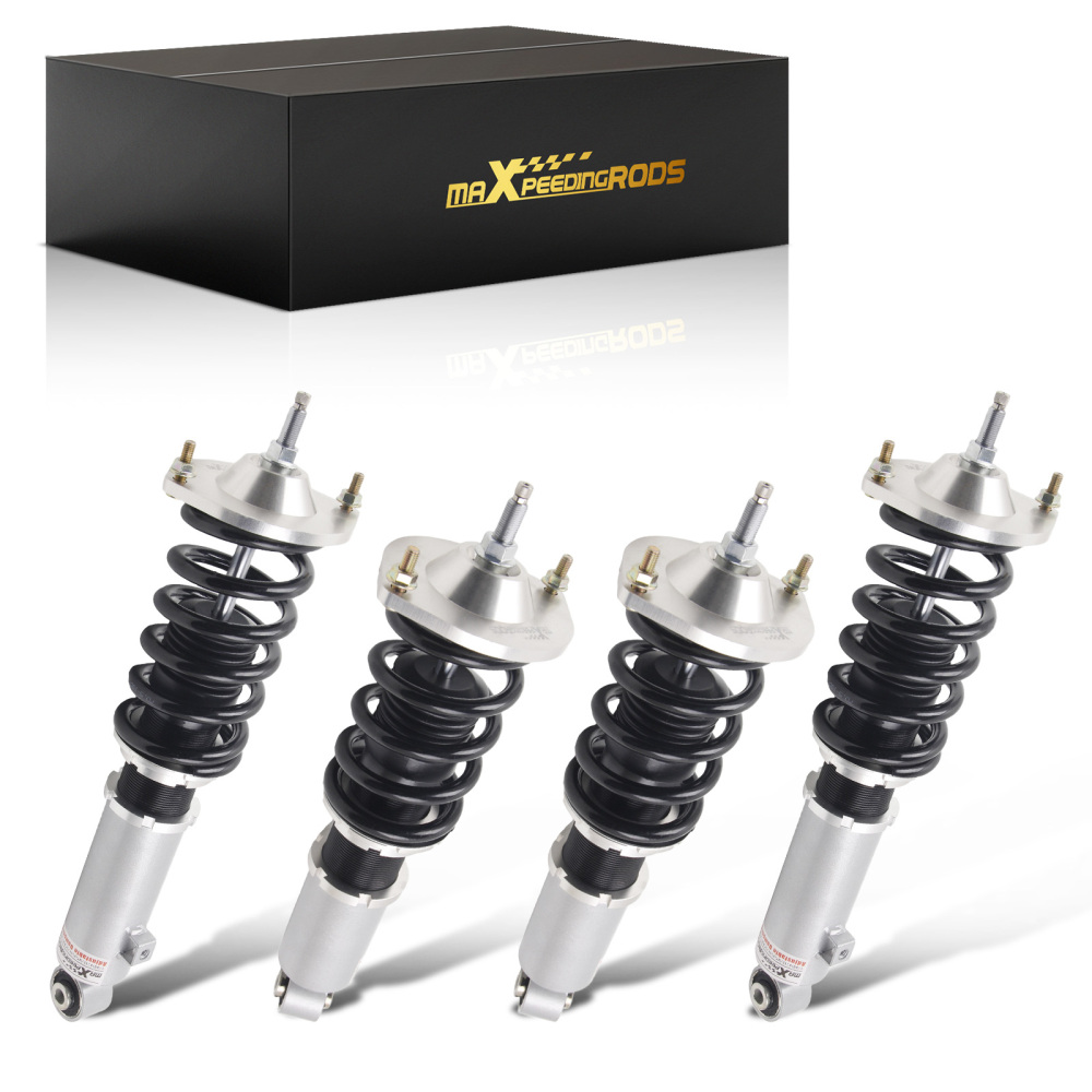 1990 - 2005 compatible for Mazda Miata Adjustable Coilovers Suspension Grey