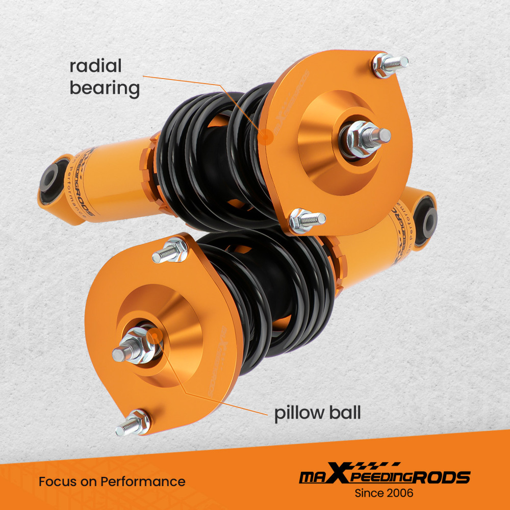 Adjustable Coilovers Compatible for Mazda Miata LE Convertible 2D 1993 lowering kit