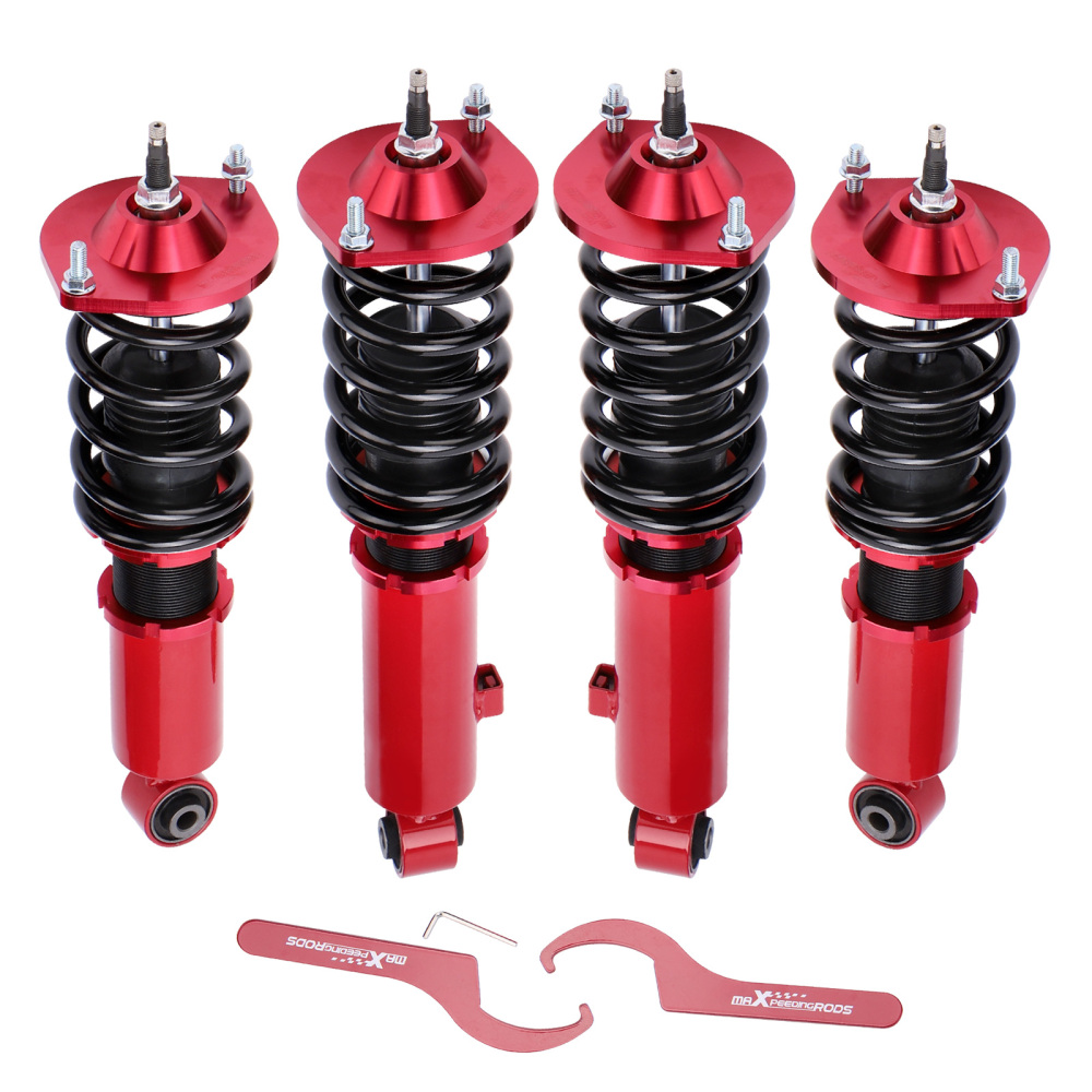 Compatible for Mazda MX5 MK1 NA Miata Suspension 1989-2005 24 Damper Adjustable Coilovers Lowering Kit
