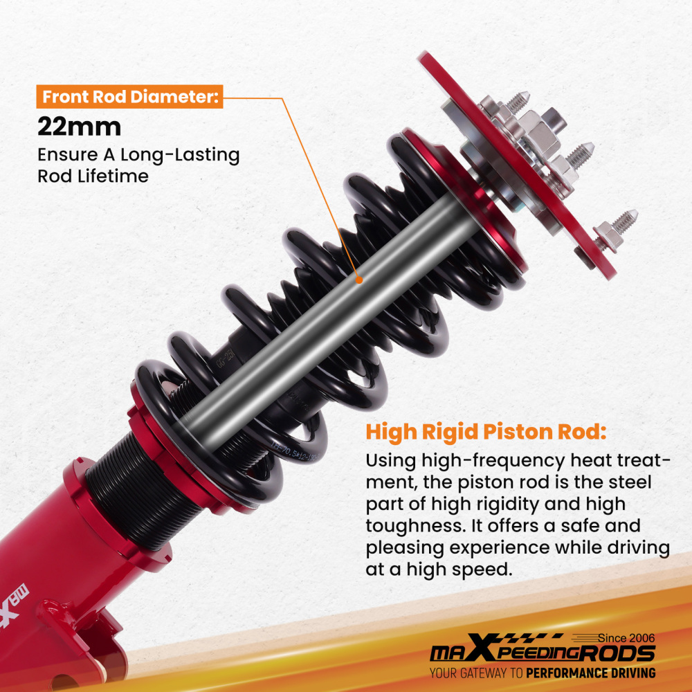 Coilover compatible for Chrysler Neon 2000-2002 compatible for Dodge Neon 2000-2005 compatible for Plymouth Neon 00-01