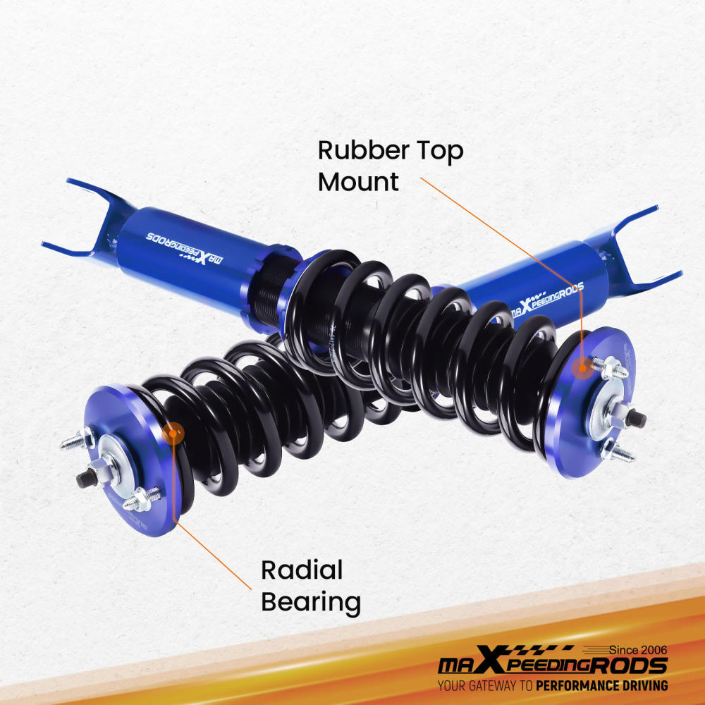 Sospensione Coilover compatibile per Nissan Fairldy Z 300ZX Z32 1990-1996 Absorber Struts Lowering Kit