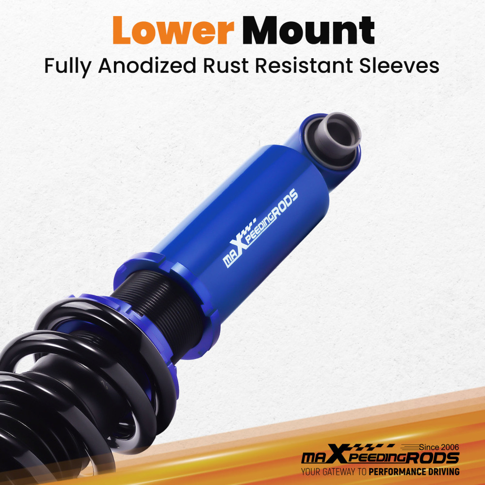 1990 - 1996 compatible for Nissan 300ZX z32 coilovers Adjustable Height Shock Absorbers Coilovers Kits Lowering Kit