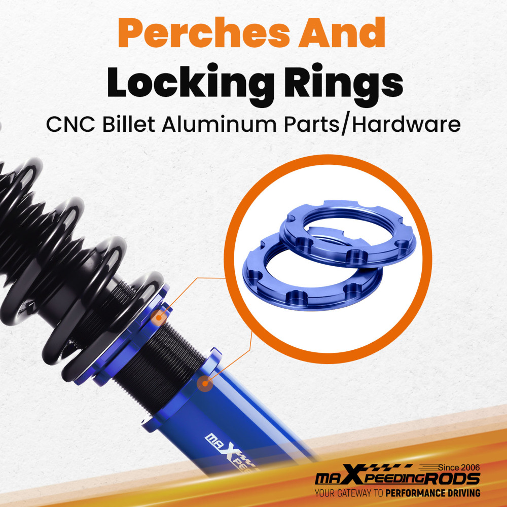 1990 - 1996 compatible for Nissan 300ZX z32 coilovers Adjustable Height Shock Absorbers Coilovers Kits Lowering Kit