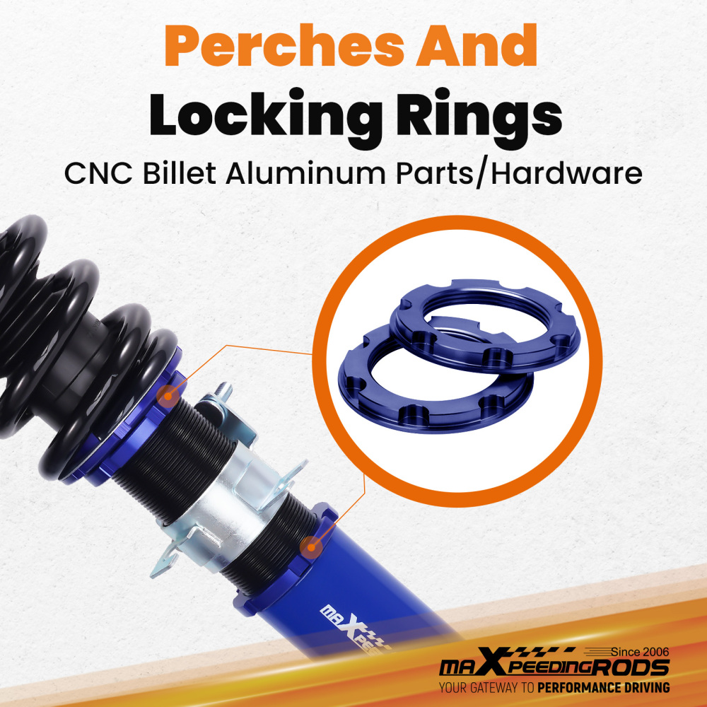 Compatible for Nissan Fairlady Z 350Z Z33 compatible for Infiniti g35 non adj. High Performance Coilover / Shock absorber Suspension Kits Lowering Kit