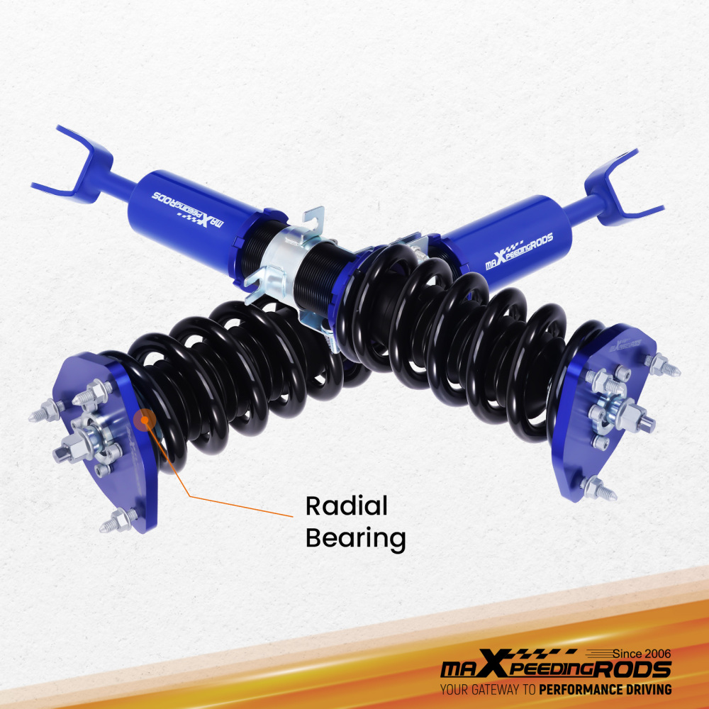 Compatible for Nissan Fairlady Z 350Z Z33 compatible for Infiniti g35 non adj. High Performance Coilover / Shock absorber Suspension Kits Lowering Kit