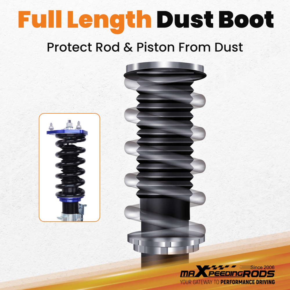 Compatible for Nissan Fairlady Z 350Z Z33 compatible for Infiniti g35 non adj. High Performance Coilover / Shock absorber Suspension Kits Lowering Kit