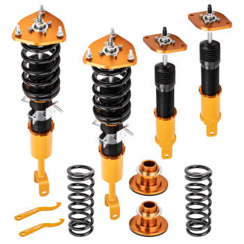 Coilover Suspension Lowering Kit compatible For Nissan Fairlady 350Z Z33 03-08 Adj. Damper Set of 4