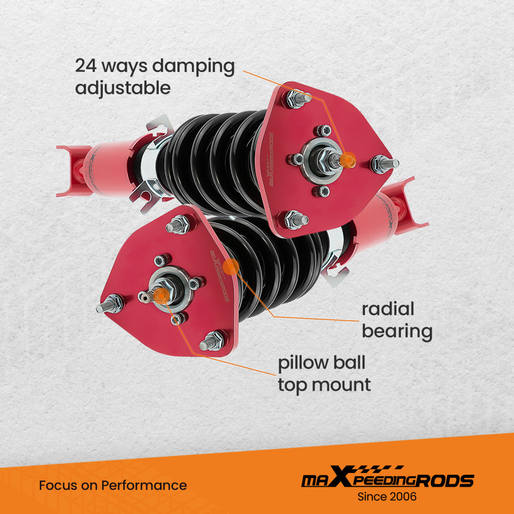 Coilovers Suspension Kits Shocks compatible for Nissan 350Z Z33 Coupe 2003-2008 Skyline