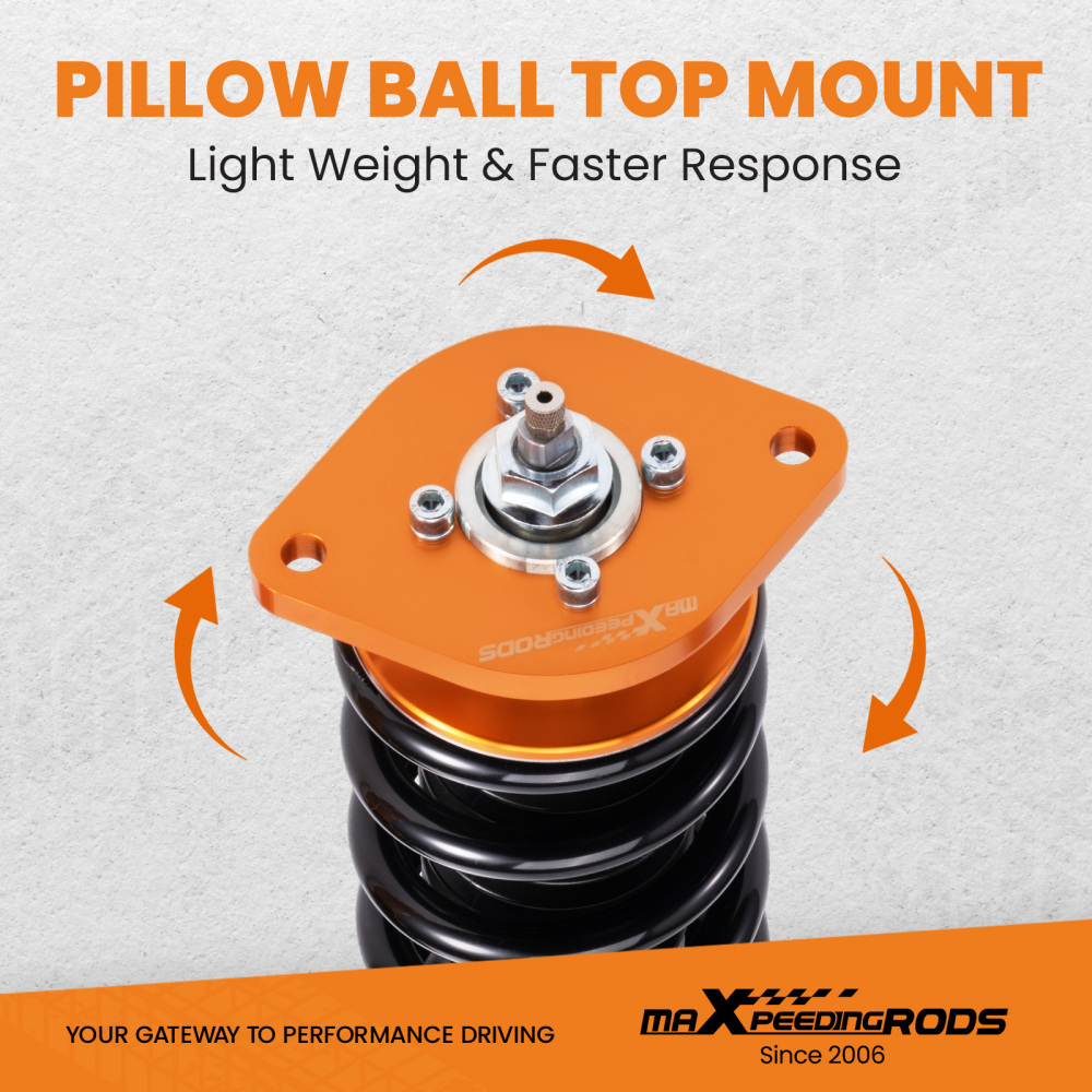 Compatible for Nissan 370z coilovers 2008- Damper Adjustable Coilovers Struts 370z lowering springs suspension kits