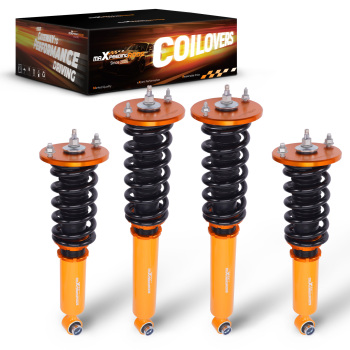 24 Levels Of Adj. Damper Coilovers Strut compatible for Nissan Skyline R33 GTS25 RB25DE