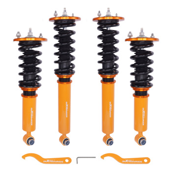 24 Levels Of Adj. Damper Coilovers Strut compatible for Nissan Skyline R33 GTS25 RB25DE