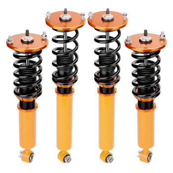 Adjustable Height Coilover Spring Strut compatible for Nissan Skyline GTST R33 Lowering Kit