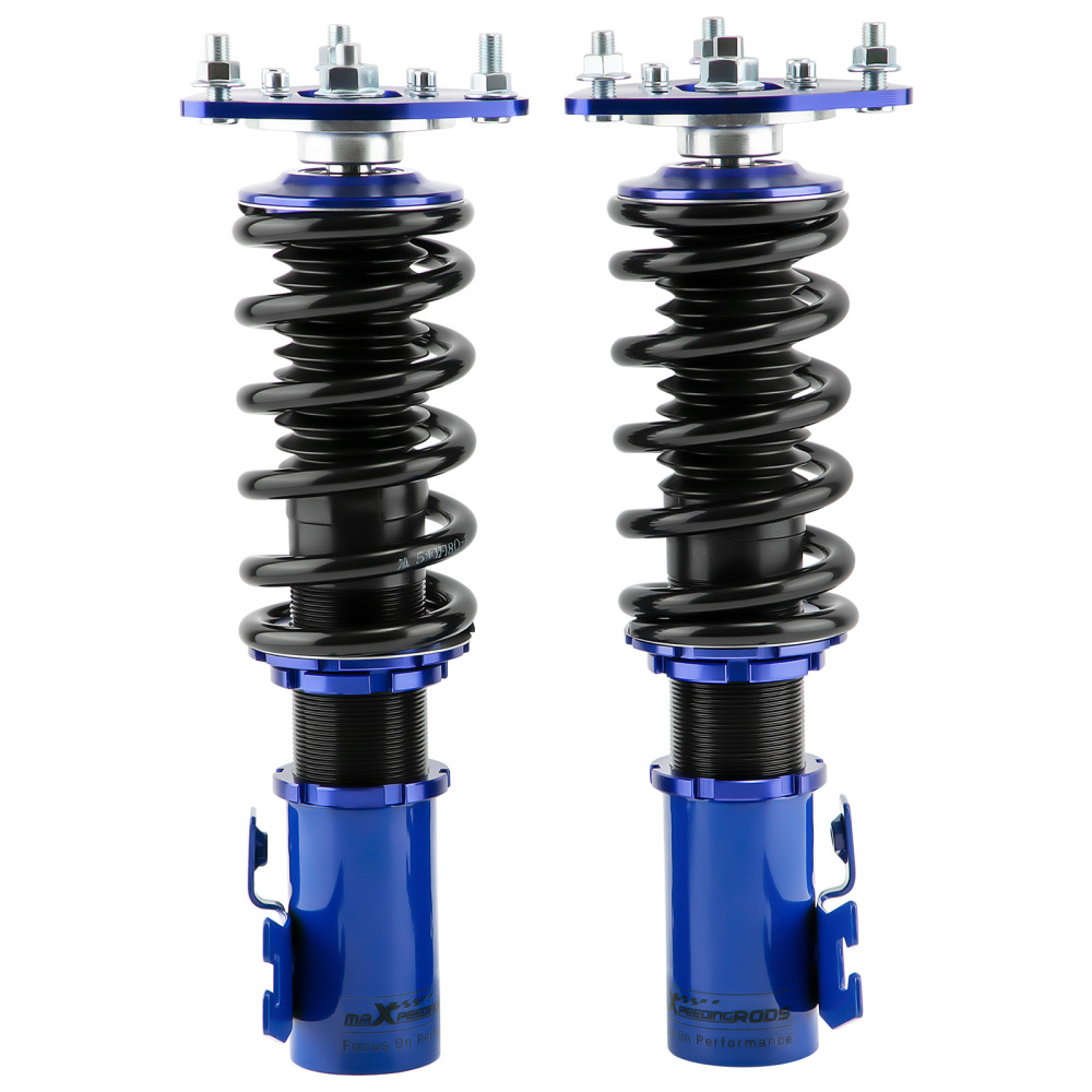 4Pcs Regolabile AmmortizzatoreGewindefahrwerk compatibile per Nissan S13 240Sx 200Sx Lowering Kit