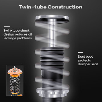 Front Coilovers Coilover compatible for Nissan S13 Silvia S13 180SX 240SX Shock Coil Struts Lowering Kit