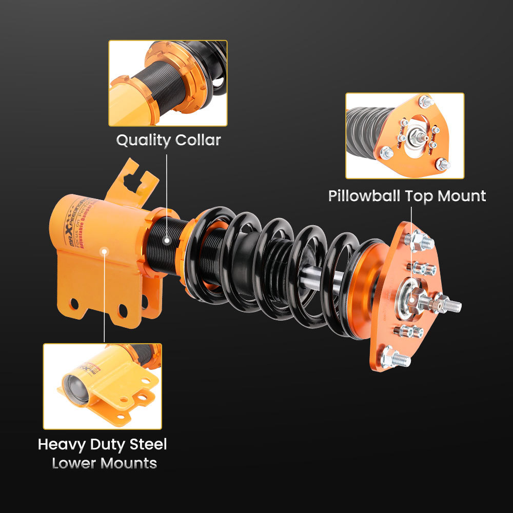 Front Coilovers Coilover compatible for Nissan S13 Silvia S13 180SX 240SX Shock Coil Struts Lowering Kit