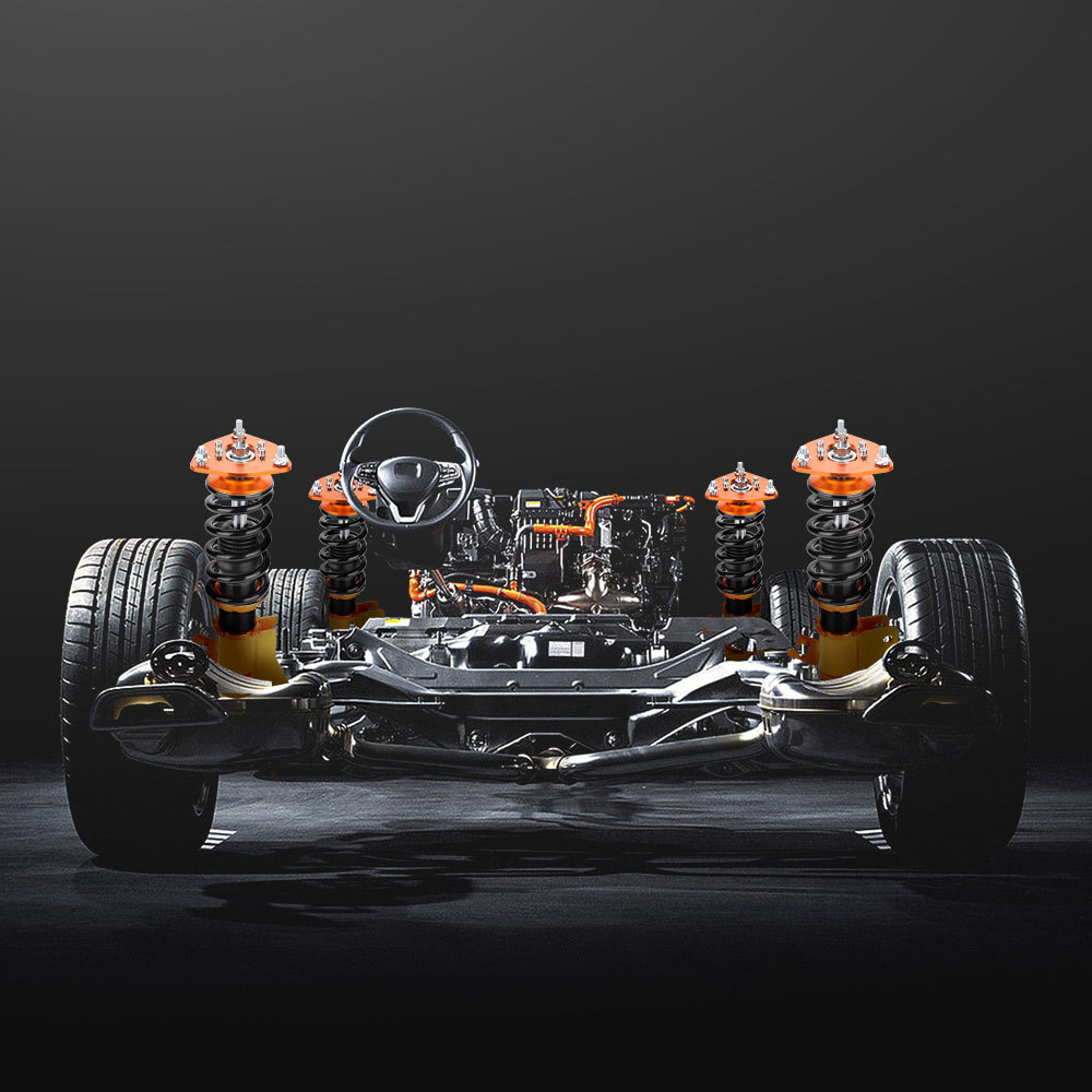 Front Coilovers Coilover compatible for Nissan S13 Silvia S13 180SX 240SX Shock Coil Struts Lowering Kit