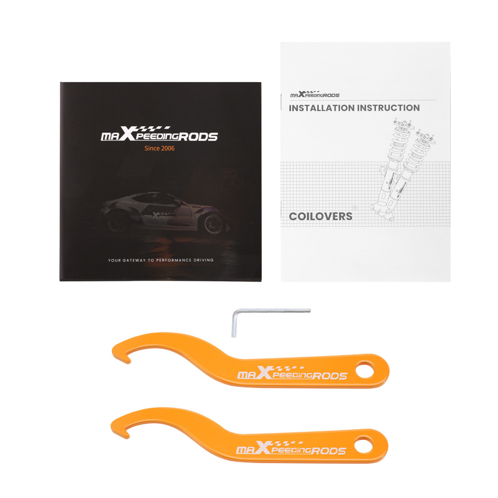 24-ways Damper Adjustable Coilover Suspensions compatible for Nissan s13 coilovers 240SX 180SX 88-94 lowering kit