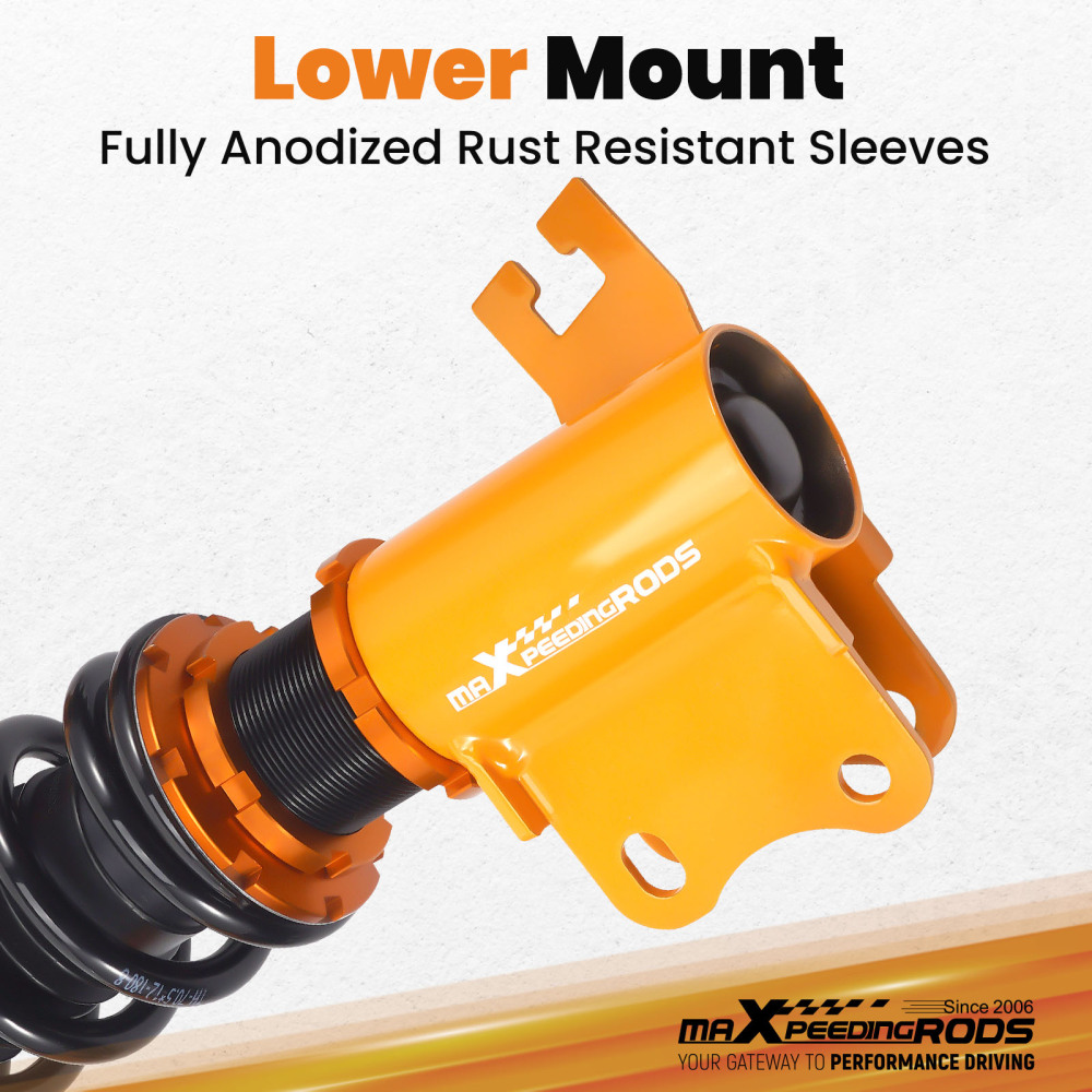 Coilover Shock Struts compatible for Nissan s13 coilovers 180SX 200SX Silvia 240SX Front + Rear 4pcsLowering Kit