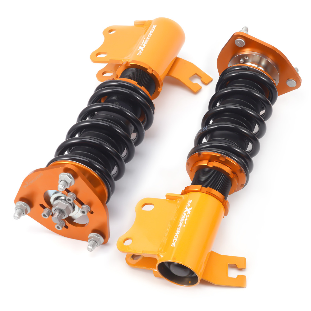 Coilover Shock Struts compatible for Nissan s13 coilovers 180SX 200SX Silvia 240SX Front + Rear 4pcsLowering Kit