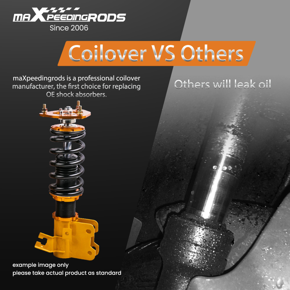 Ammortizzatore compatibile per NISSAN S13 Silvia 240SX 180SX 89-94 Coilover Supsension  Lowering Kit