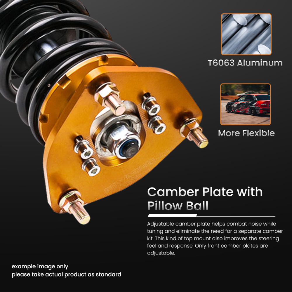 Ammortizzatore compatibile per NISSAN S13 Silvia 240SX 180SX 89-94 Coilover Supsension  Lowering Kit