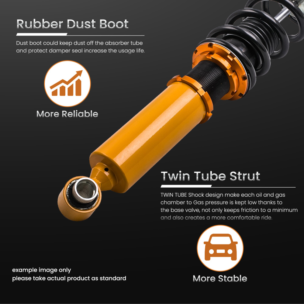 Ammortizzatore compatibile per NISSAN S13 Silvia 240SX 180SX 89-94 Coilover Supsension  Lowering Kit