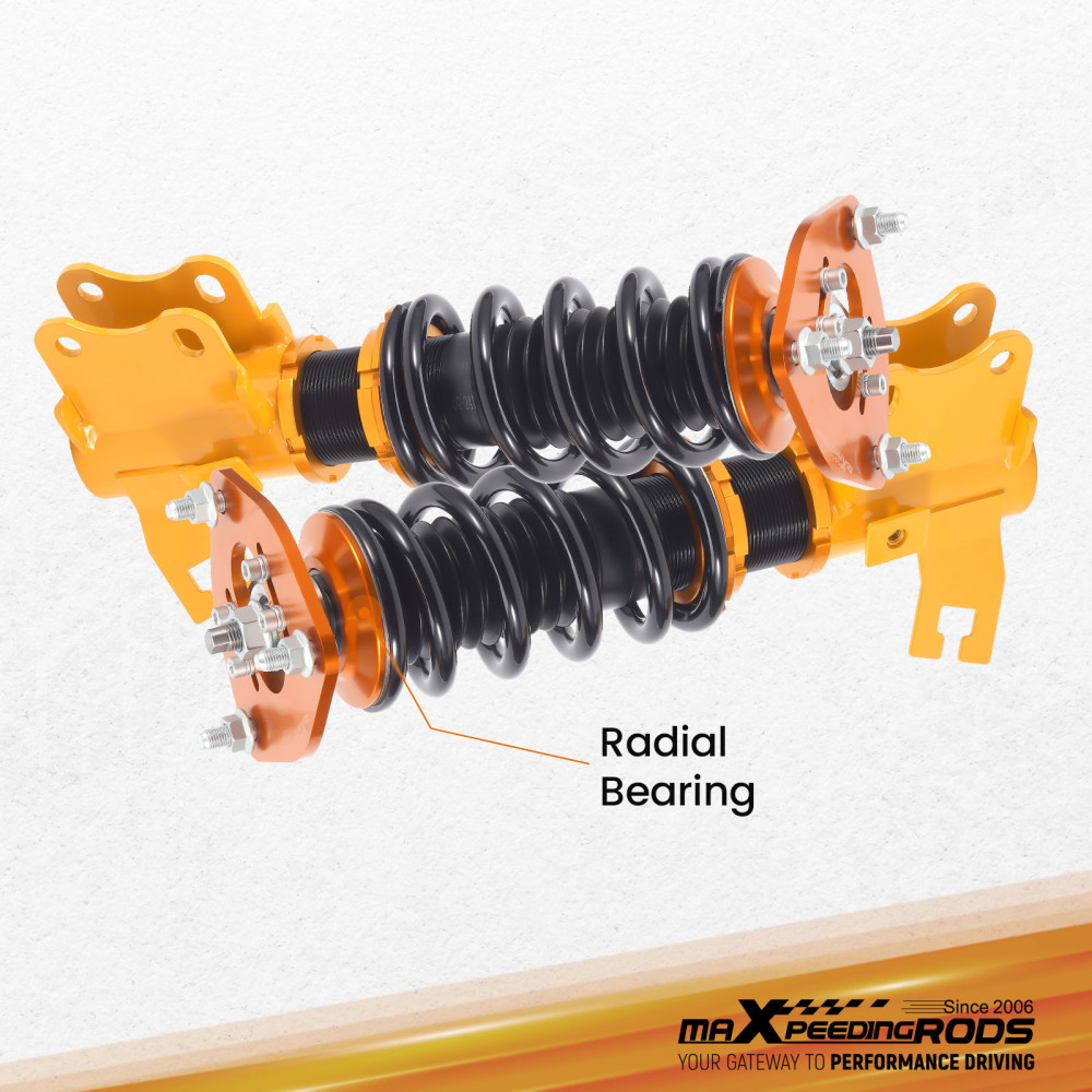 MaX Full Coilovers Suspension Spring Kit compatible for Nissan Silvia s13 coilovers 180SX 240sx coilovers lowering kit