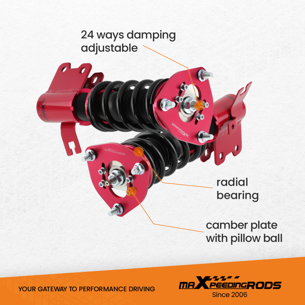 Kit Suspension Combine Fileté Compatible pour Nissan S13 240SX 200SX 180SX 89-99