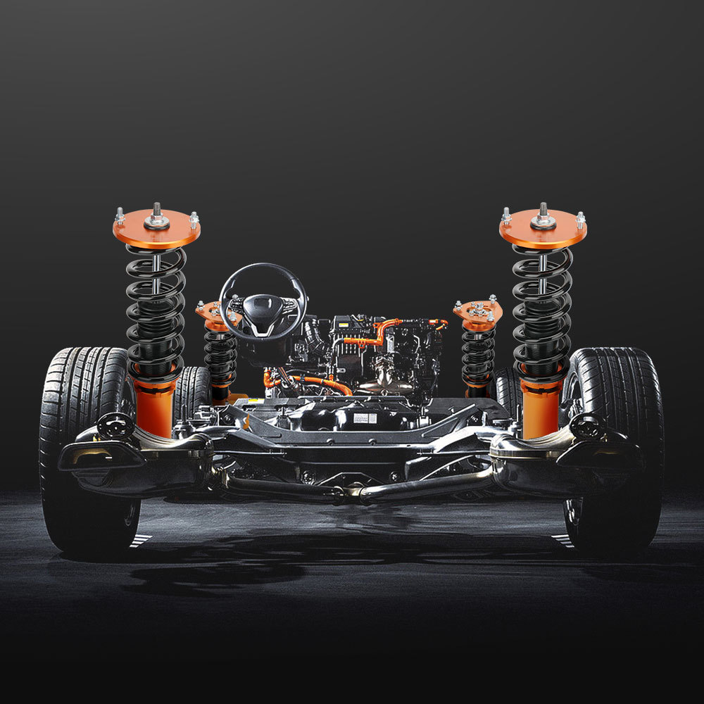 Compatible for Nissan s14 coilovers 240SX Silva 1994-1998 Adj. Height Shocks Coilovers Kits  lowering kit