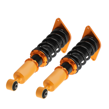24-Steps Adj. Damper Coilover Suspensions compatible for Nissan Sentra B15 Pulsar N16 00-06 Lowering Kit