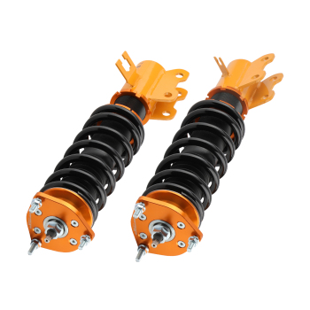 24-Steps Adj. Damper Coilover Suspensions compatible for Nissan Sentra B15 Pulsar N16 00-06 Lowering Kit
