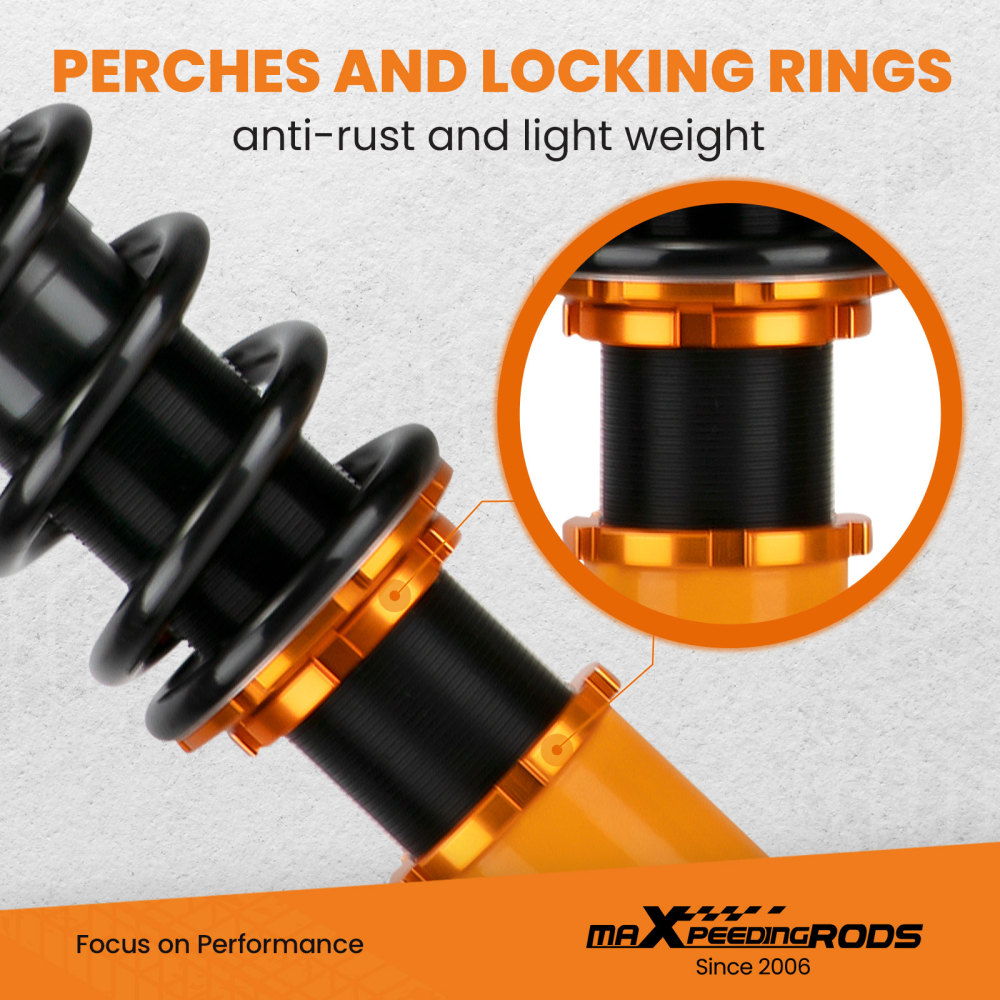 Compatible for Honda Odyssey 1999-2004 Racing Adjustable Damper Shocks and Springs Coiloverslowering kit