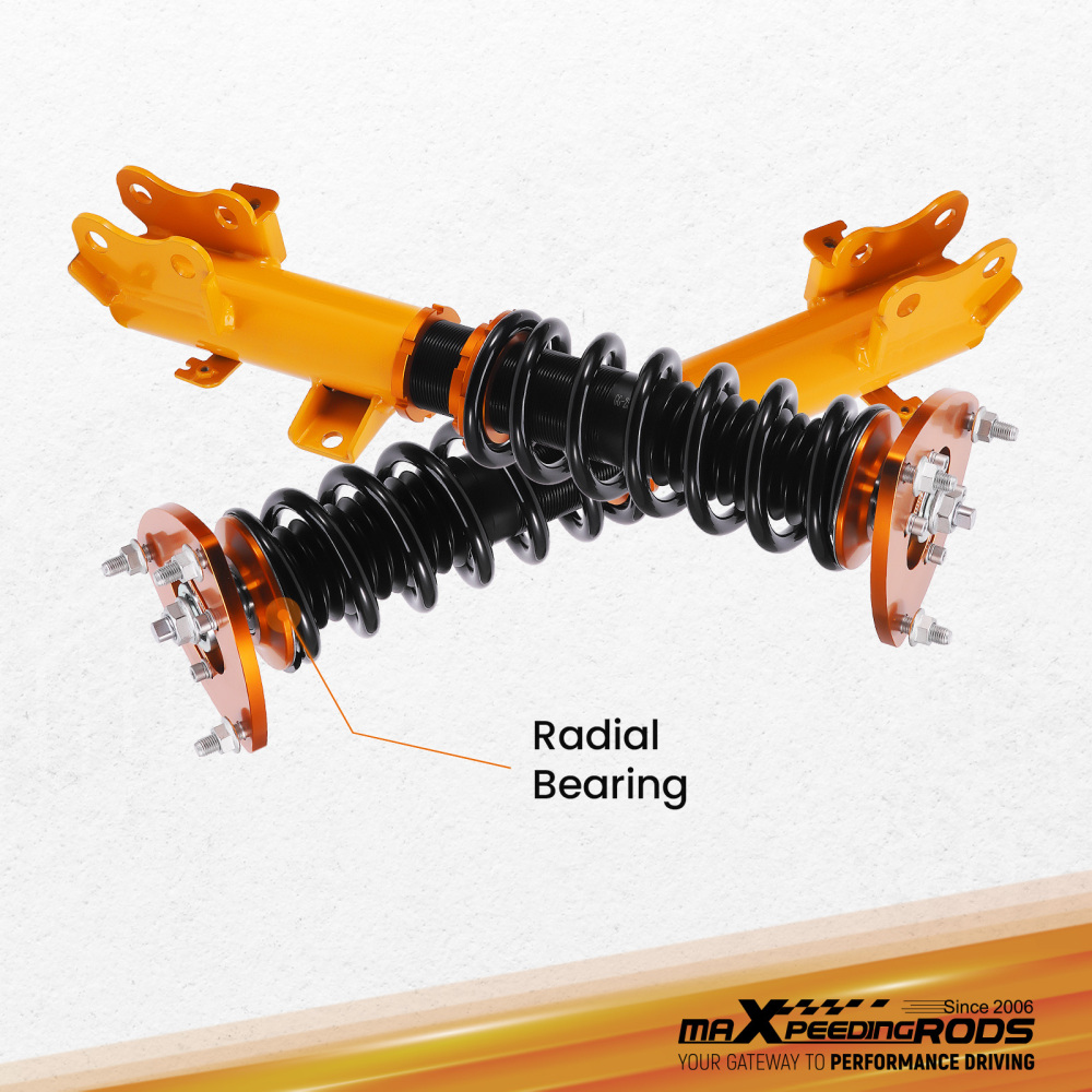 Shock Absorbers Adjustable Height Coilover Suspension Kit compatible for Honda Odyssey 1999-2004