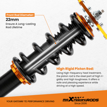 Amortisseurs Combinés Filetés compatible pour Subaru Legacy Outback BE BH 1998-2003