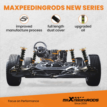 MaXpeedingrods Coilovers compatible for Subaru Outback 2000-2004 Struts Shocks Absorbers