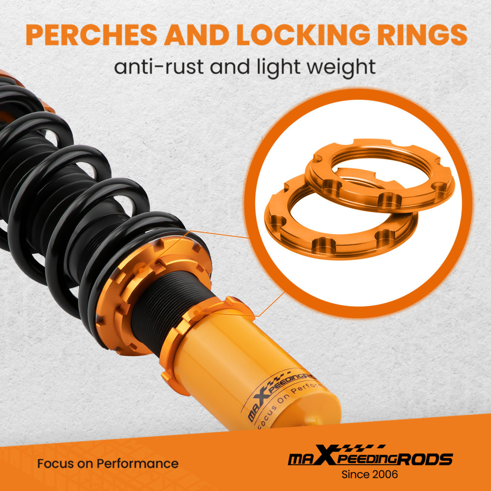 MaXpeedingrods Coilovers compatible for Subaru Outback 2000-2004 Struts Shocks Absorbers