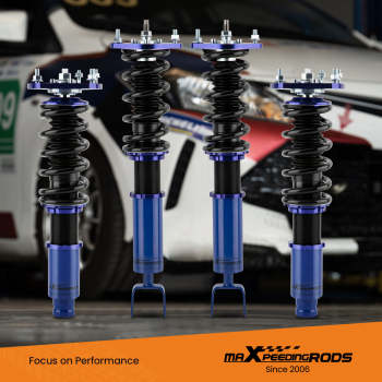 1992 - 2001 compatible for Honda Prelude 5th Gen. BB1-BB9 Spring Shock Struts Coilovers Lowering Kit