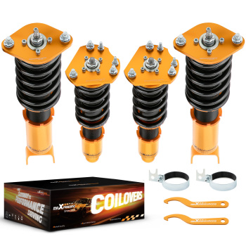 Full Ammortizzatori Sospensione Coilover Kit compatibile per Honda Prelude 1992-2001 Struts Lowering Kit