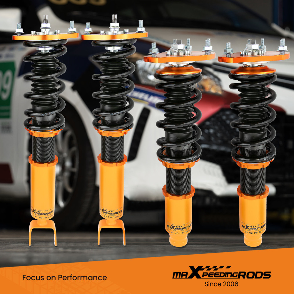 Full Ammortizzatori Sospensione Coilover Kit compatibile per Honda Prelude 1992-2001 Struts Lowering Kit