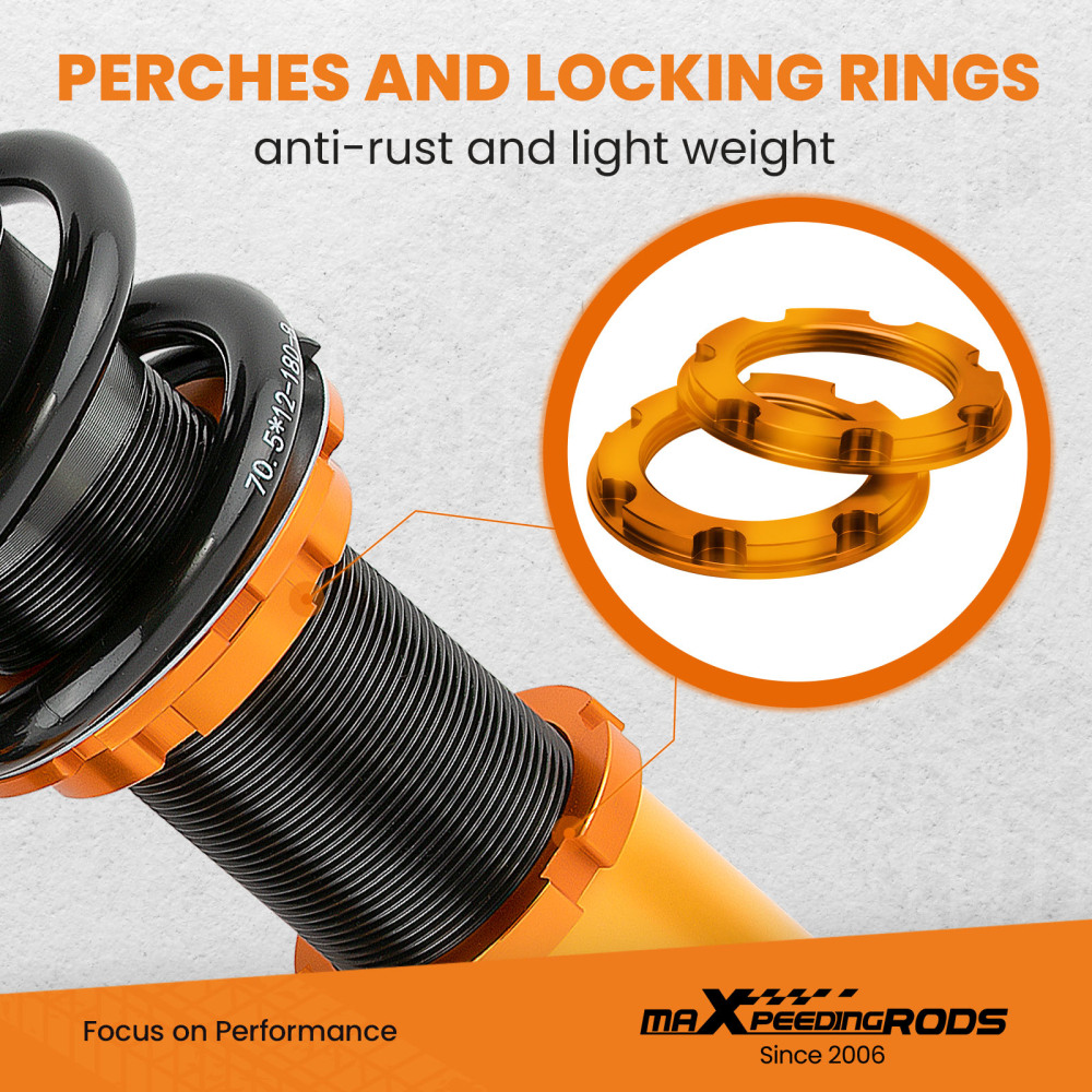 Coilover compatible for Honda Prelude 92-96 97 98 99 00 01 Coilovers Spring lowering Kits