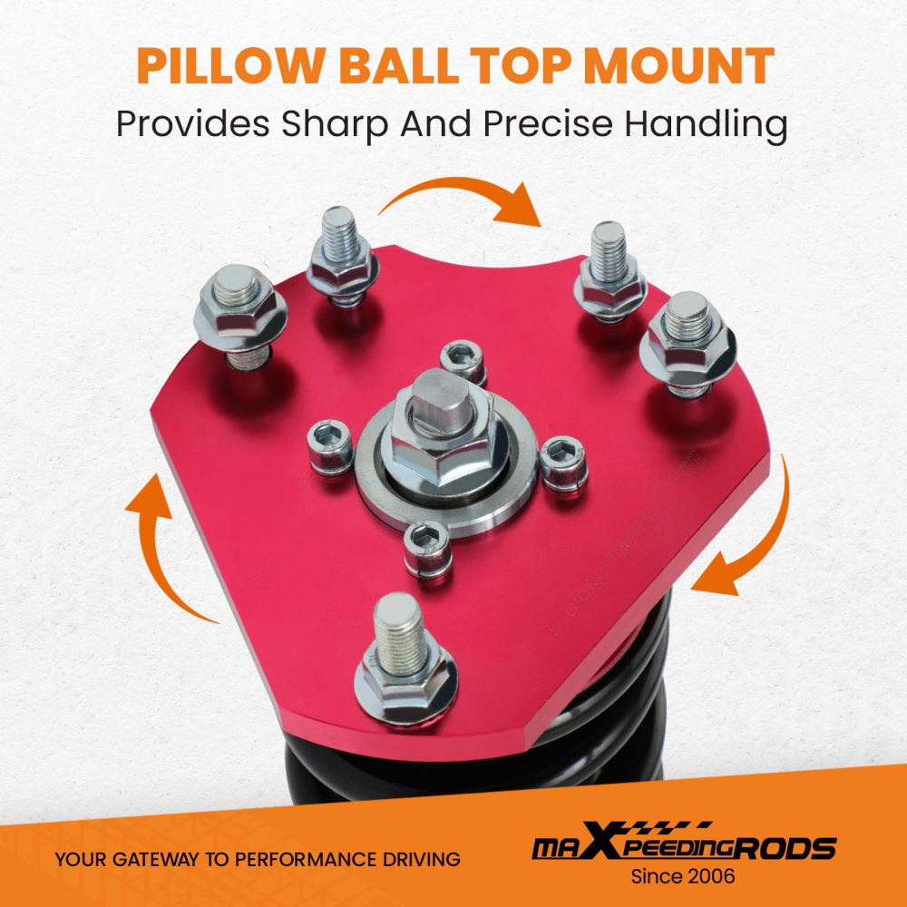 MaXpeedingrods Coilover Shock Kit compatible for Honda Prelude BB1 BB2 BB6 BB8 1992-2000