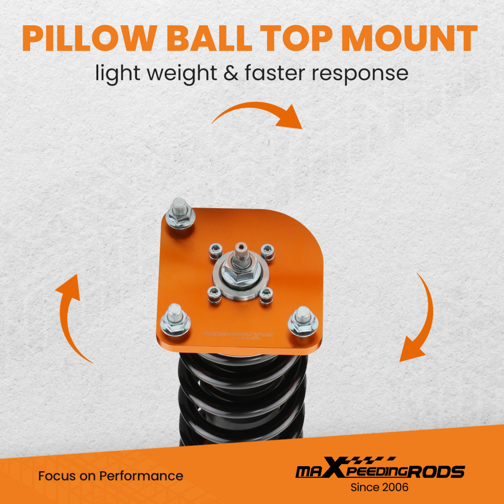 Suspension Coilovers compatible for Mazda 323 BJ Protege Allegro 99-03 compatible for Ford 24 Ways damper force Lowering Kit