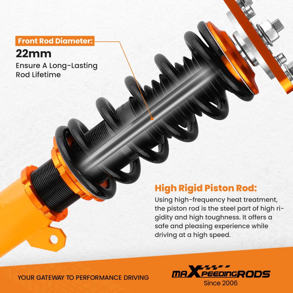 Coilovers Kit compatible for Mazda 323 Astina Protege BJ Hatchback Sedan 1999-2003 Lowering Kit