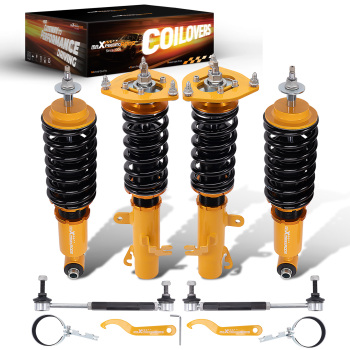 24 Ways Adjustable Damper Coilover Shock Struts compatible for Mini Cooper R56 2007-2013